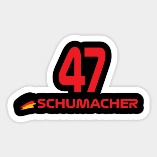 Mick Schumacher F1 Sticker